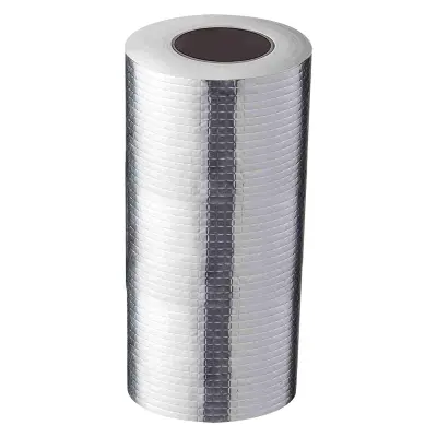 Vodoodporen butilni trak, trak iz aluminijaste folije z močno butilno gumo Silver