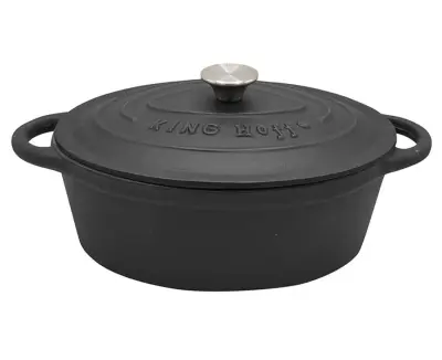 LITOŽELEZNA DEŽNA PONEV 6,2L 33cm KINGHOFF KH-1531