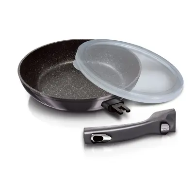 PONEV IZ POLJ GRANIT Z SNEMLJIVIM ROČAJEM 24cm BERLINGER HAUS Carbon Pro BH-6912