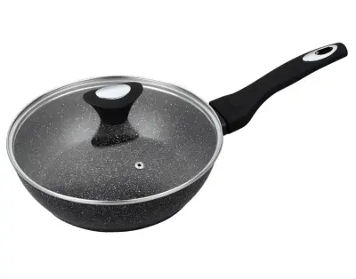 GLOBOKA GRANITNA PONEV 24CM KLAUSBERG MARMO GOLD KB-7295