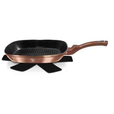 PONEV ZA ŽAR 28x28cm BERLINGER HAUS ROSE GOLD NOIR BH-1889