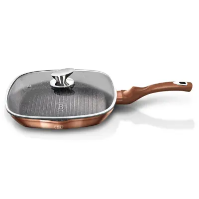 GRANITNA PONEV ŽAR 28CM BERLINGER HAUS METALIC LINE ROSE GOLD BH-1610-N