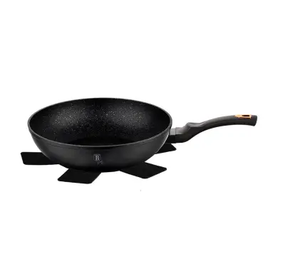 GRANITNA PONEV / WOK 28CM BERLINGER HAUS BLACK ROSE BH-1638-N