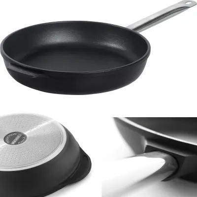 Profi Line indukcijska ponev iz litega aluminija, prevlečena s titanom, premer. 280 mm - Hendi 629253