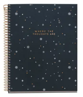 MIQUELRIUS Zvezek A5, karo, 120-listni, 70g THOUGHTS