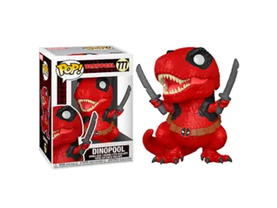 Funko pop! Marvel: Deadpool 30. - Dinopool - Zbirka vinilne figure - Ideja za darilo - uradno blago - igrače za otroke in odrasle - oboževalci stripov