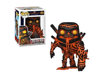 Funko 39209 Pop. Vinil: Spider daleč od doma: Molten Man, Multi