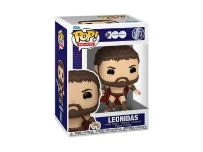 Funko pop! Filmi: 300 - King Leonidas - 1/6 kvote za različico redkih lov - 300 The Movie - Zbirka vinilne figure - Ideja za darila - uradno blago - i