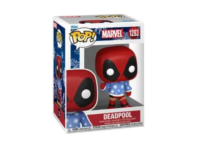 Funko pop! Marvel: Holiday - Deadpool - (SWTR) - Zbirka vinilne figure - ideja za darilo - uradno blago - igrače za otroke in odrasle - filmi oboževal