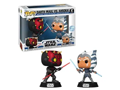 Pop! Vojne zvezd: Darth Maul vs Ahsoka 2-Pack (Ekskluzivno GameStop)