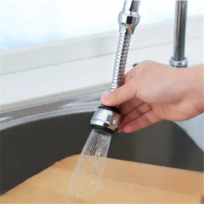 Podaljšek za pipo / vrtljiva tuš šoba za kuhinjski mešalnik Nerjaveče jeklo