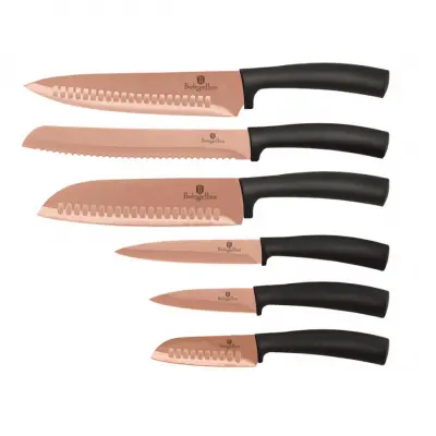 BERLINGER HAUS BH-2648 set kuhinjskih nožev, Rose Gold