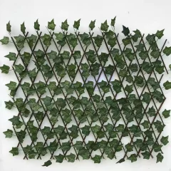 Zložljiva Vrtna Ograja, pregradna ograja z listi 2x 30x80 cm | G2REENFENCE