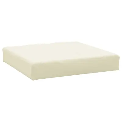 vidaXL Talna blazina za paleto 60x60x9,5 cm krem blago