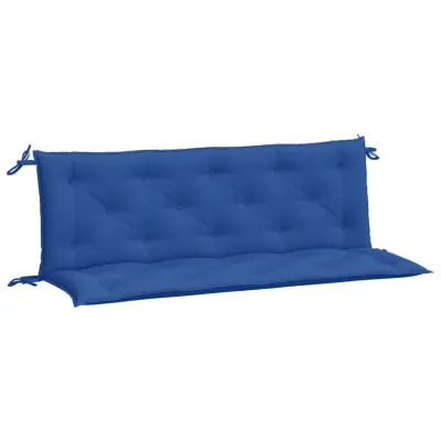 vidaXL Blazina za vrtno klop 2 kosa modra 150x50x7cm oxford tkanina