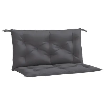 vidaXL Blazina za vrtno klop 2 kosa antracit 100x50x7cm oxford tkanina