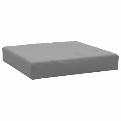 vidaXL Blazina za palete siva 60x60x9,5 cm oxford tkanina