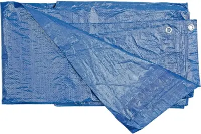 Vorel tarpaulin modra 75g 5 x 8m