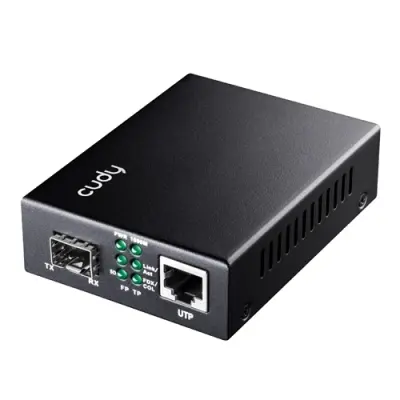 Consor Cudy 10/100/1000m Gigabit Ethernet Media Converter