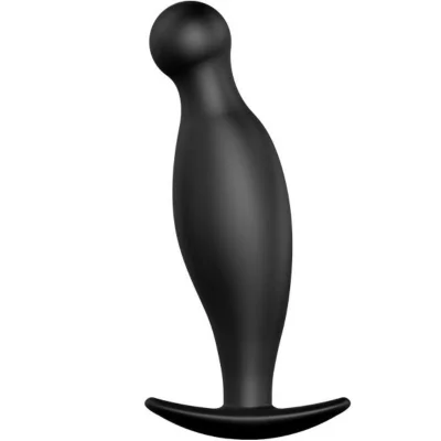 PRETTY LOVE SILIKONSKI ANALNI ČEPEK 11,7 CM ČRN