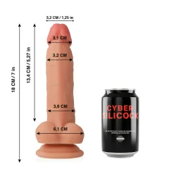 CYBER SILICOCK JUDE REALISTIČNI TEKOČI SILIKON 18CM