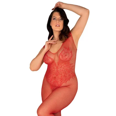 OBSESSIVE - N112 BODYSTOCKING ED. OMEJENA BARVA S/M/L
