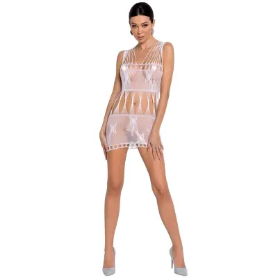PASSION WOMAN BS090 BODYSTOCK - BELA ENA VELIKOST