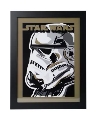 POTISK ENMARCADO 30X40 CM STAR WARS STORMTROOPER