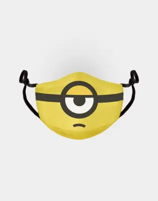 Difuzed FM110528DSP Minions 2-Eyes maska/prekrivalo za obraz, rumena