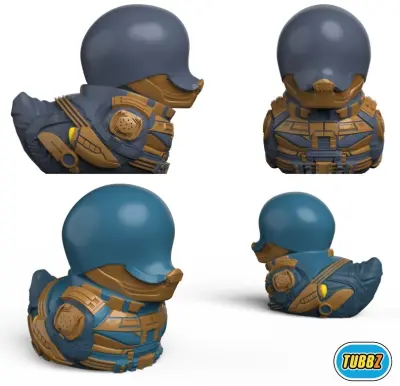 TUBBZ The Suicide Squad Bloodsport Duck Vinyl Figure – Uradno blago DC – TV filmi in stripi