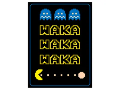 Pac-Man (Waka Waka Waka) Platno