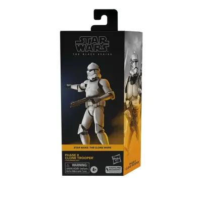 Star Wars The Black Series Phase II Clone Trooper, Star Wars: The Clone Wars 6-palčne akcijske figure