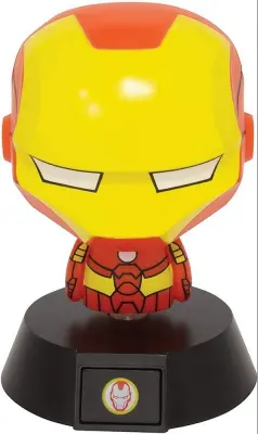 Svetloba ikone Avengers Iron Man – uradno licenčno blago Disney Marvel