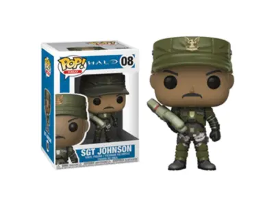 Funko pop! Halo: S1 - Sgt. Johnson w/chase (cigara)