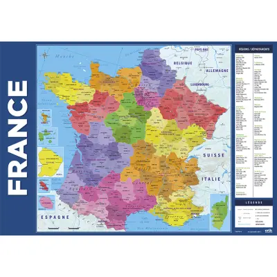 VADE ŠOLA CARTE DE FRANCE 2017