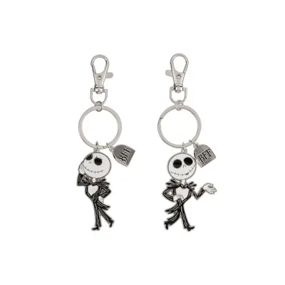 DISNEY NIGHTMARE BEFORE CHRISTMAS KEYCHAIN SET BFF