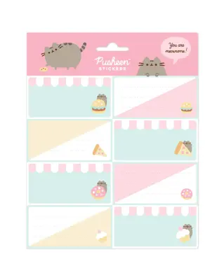 ETIQUETAS ADHESIVAS PUSHEEN FOODIE ZBIRKA