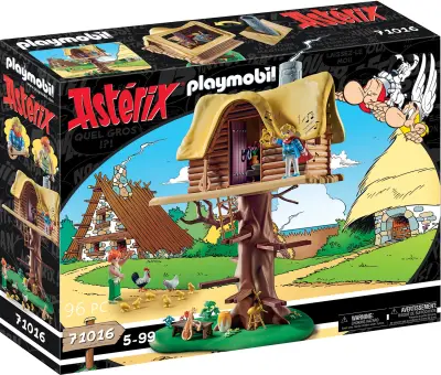 IGRALNI KOMPLET PLAYMOBIL ASTERIX IN OBELIX ASTERIX: ASURANCETURIX S HIŠO NA DREVESU