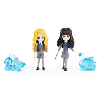 KOMPLET ČAROBNIH MINIS FIGUR HARRY POTTER LUNA & CHO PATRONUS