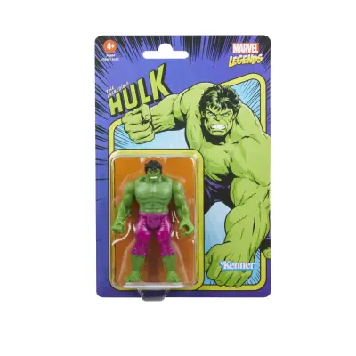 Marvel Legends Series Retro 375 Collection Hulk 3,75-palčne akcijske figure