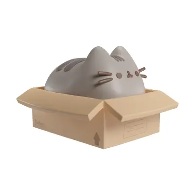 ŠKATLA ZA PRAŠIČKE PUSHEEN