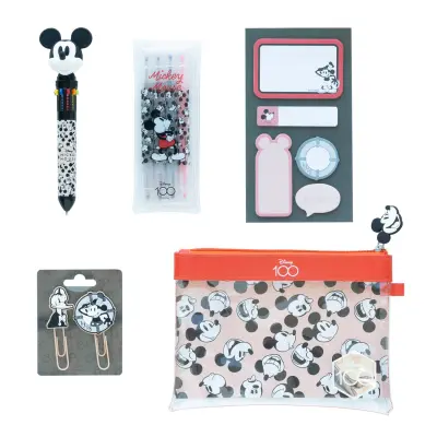 DISNEY MICKEY KOMPLET PISALNIŠKEGA PRIPOMOČKA OB 100. OBLETNICI