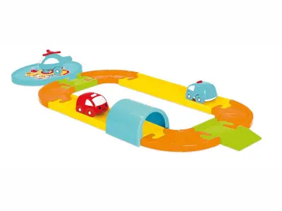 DIRKALIŠČE Z AVTOMOBILI FISHER PRICE