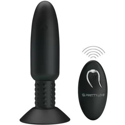 Pretty Love Bottom - Plug Con Vibracion Y Rotacion