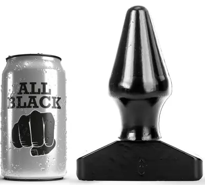 Tudo Preto - Plug Anal 15,5 Cm