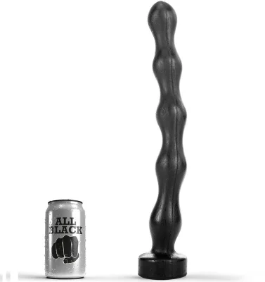 VSE ČRNE - PERLE ANALNE 41,5 CM