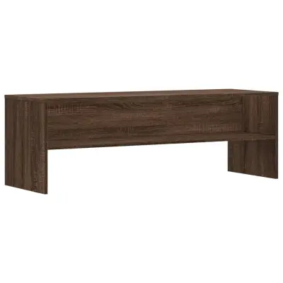 vidaXL TV omarica rjavi hrast 120x40x40 cm inženirski les