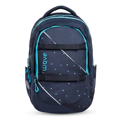 Wave PRIME Ergonomski šolski nahrbtnik za višje razrede "Dots Aurora"