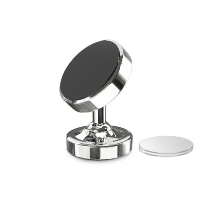 Magnetno držalo za telefon za vrtenje avtomobila za 360 stopinj Silver