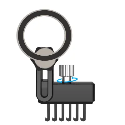 Avtomobilski nosilec MagSafe Nosilec za mobilni telefon za Tesla Model 3 Model Y Black